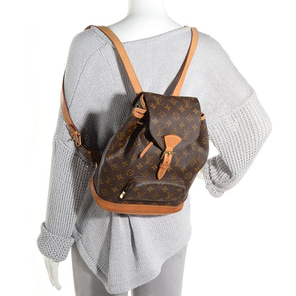Louis Vuitton Monogram Montsouris MM Backpack 2 of 8