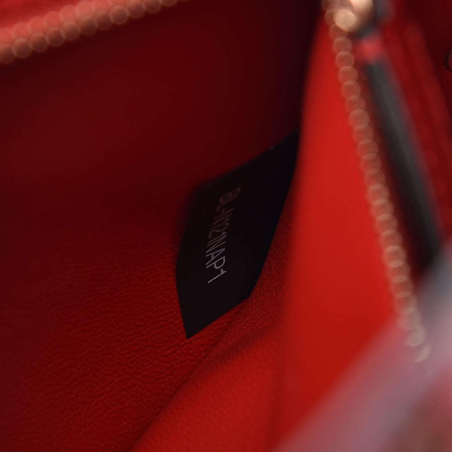 Lambskin Large Rockstud Spike Shoulder Bag Red