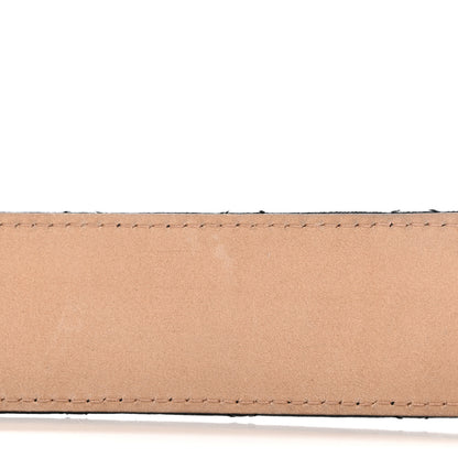 Chanel Lambskin Quilted CC Belt 90 36 Black 6 of 8