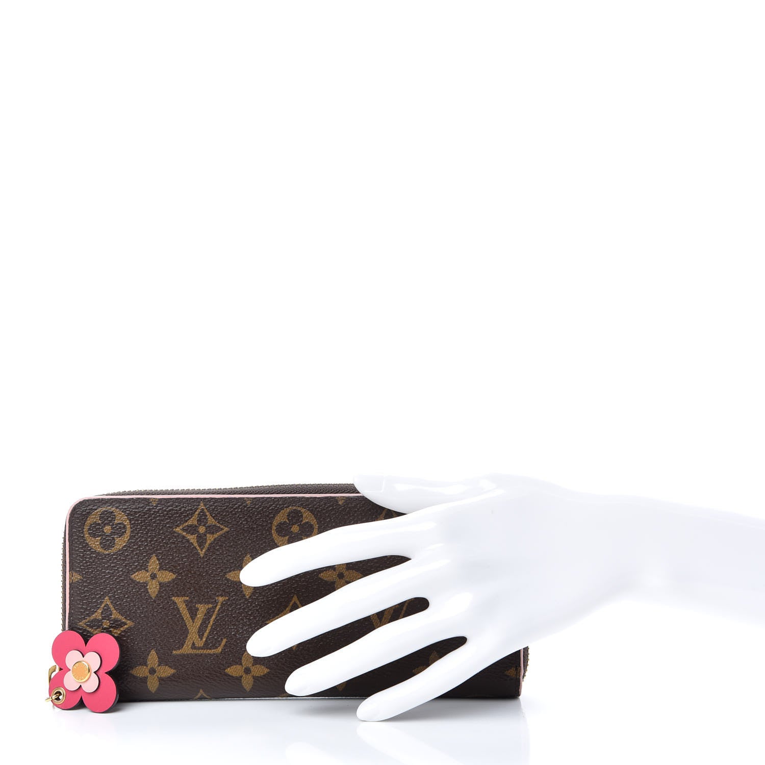 Louis Vuitton Monogram Blooming Flowers Clemence Wallet 2 of 7