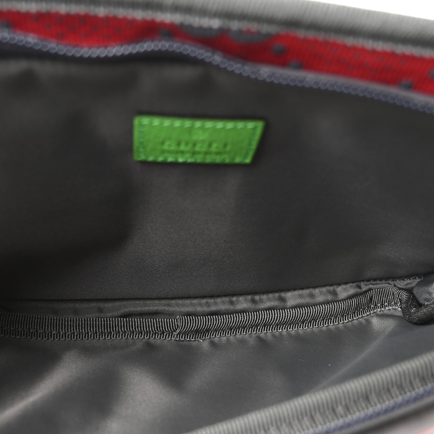 Jersey GG Monogram All Over Sporty Belt Bag Green Grey Multicolor
