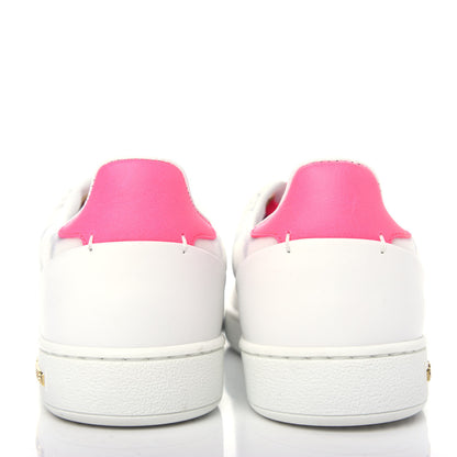 Louis Vuitton Technical Fabric Calfskin Frontrow Sneakers 35.5 Pink 7 of 12