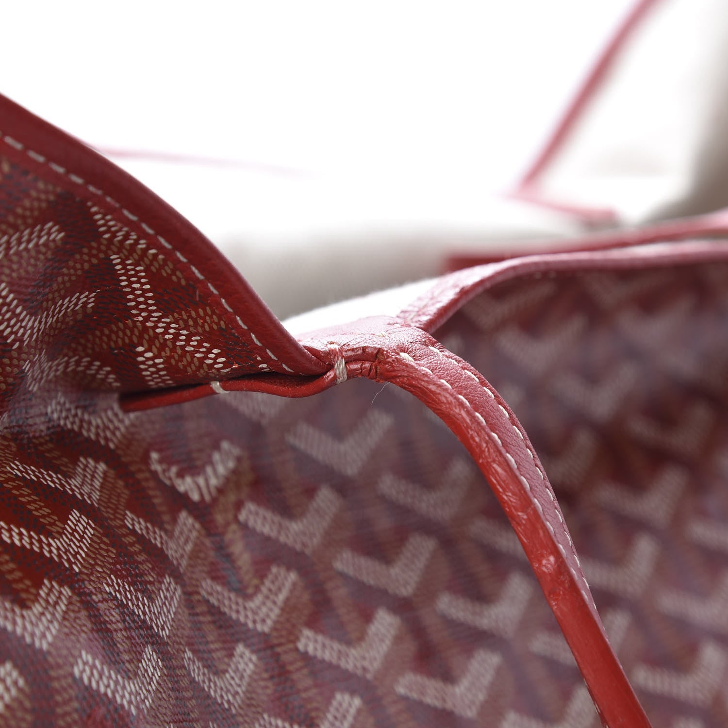 Goyard Goyardine Saint Louis GM Red 17 of 19