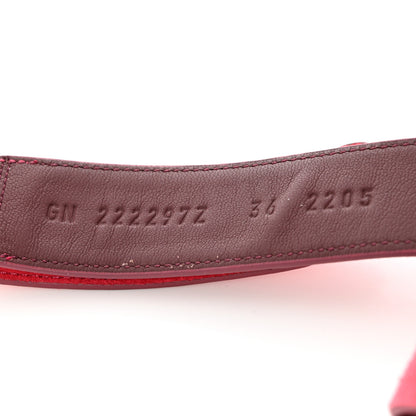 Hermes Suede Goatskin Womens Chypre Sandals 36 Rouge Marsala 6 of 9
