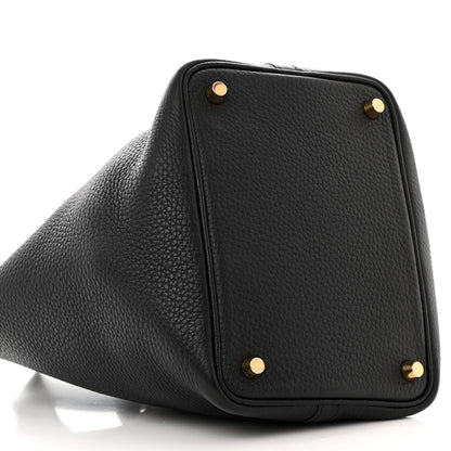 Hermes Taurillon Clemence Picotin Lock 18 PM Black 9 of 11