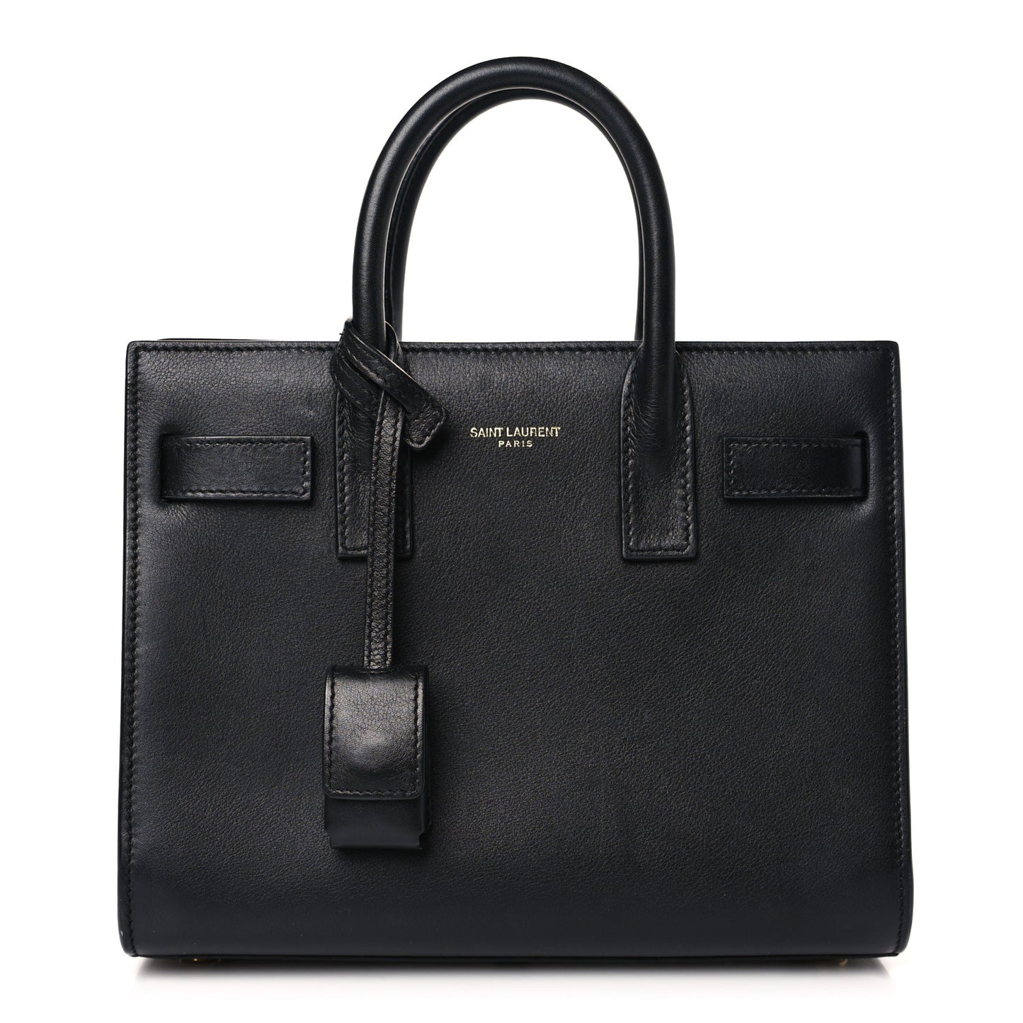 Calfskin Nano Sac De Jour Black