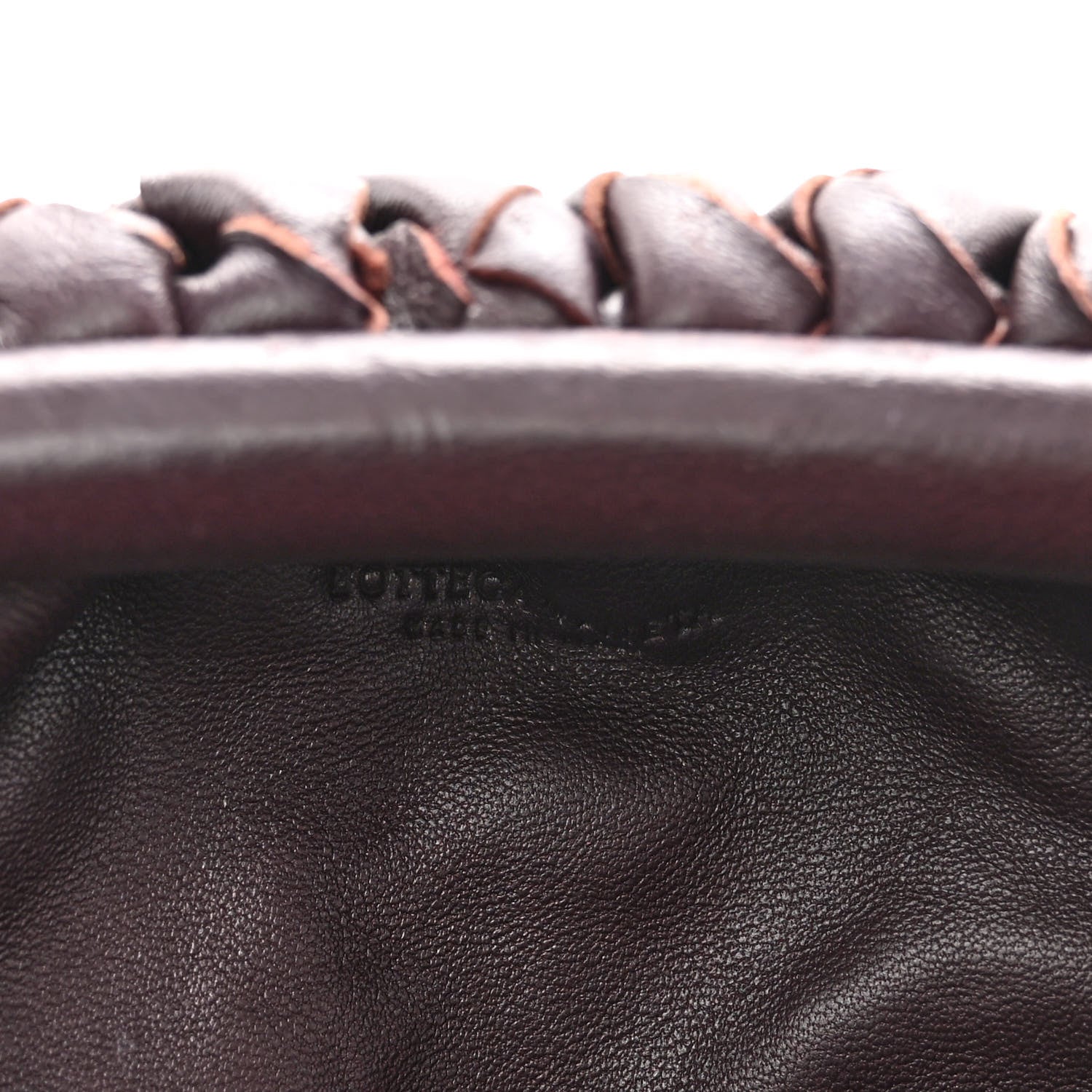 Bottega Veneta Nappa Intrecciato The Mini Pouch Grape 6 of 12