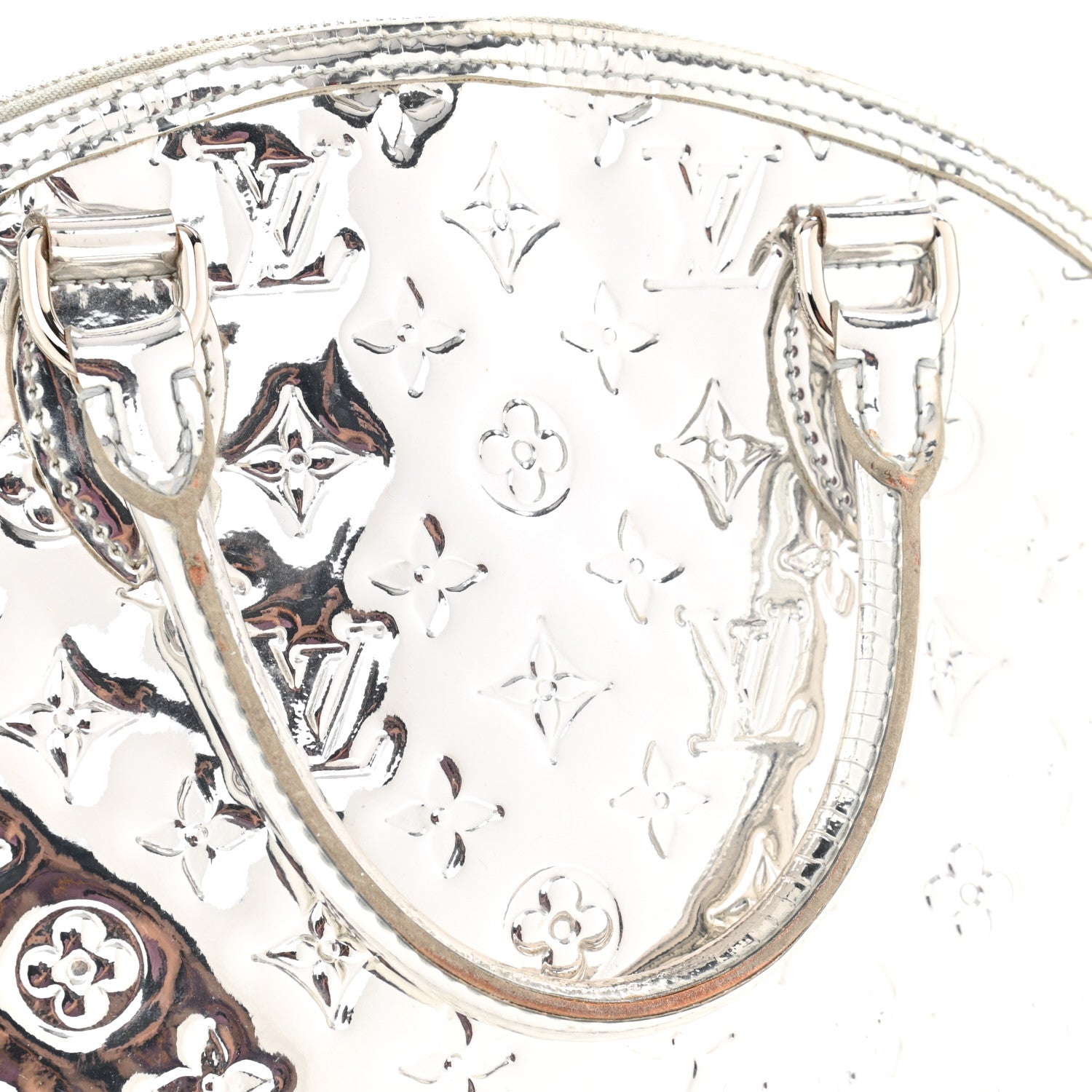 Louis Vuitton Monogram Miroir Lockit Silver 12 of 19