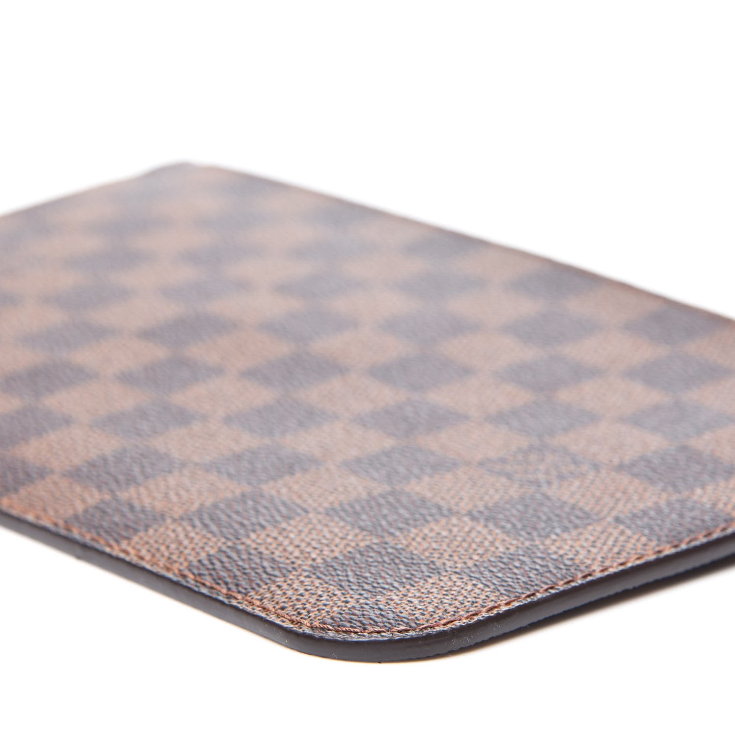 Damier Ebene Neverfull MM GM Pochette Rose Ballerine