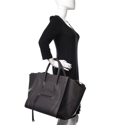 Celine Natural Calfskin Large Phantom Luggage Grey 2 of 9