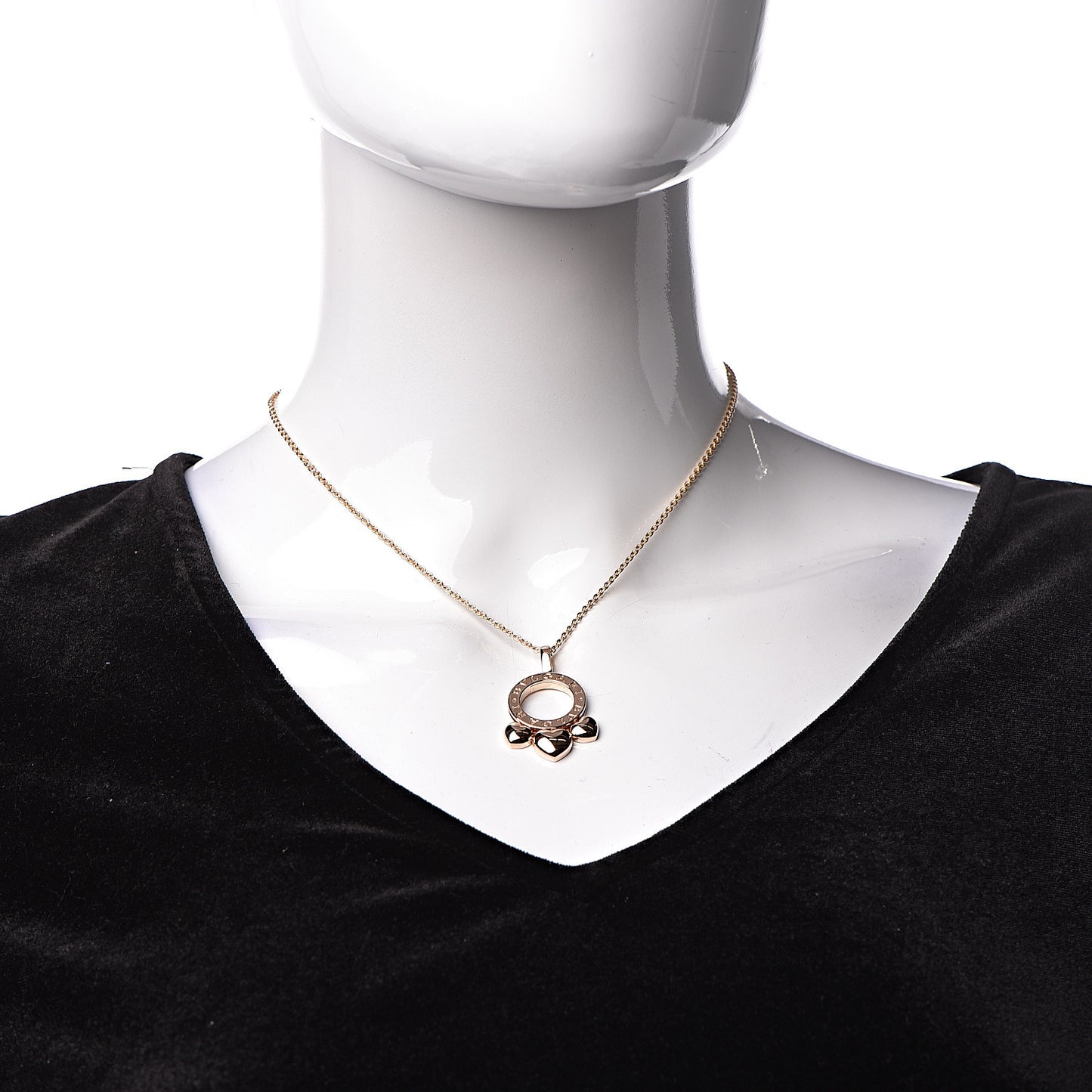 18K Rose Gold Allegra Pendant Necklace