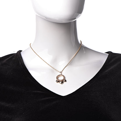 Bulgari 18K Rose Gold Allegra Pendant Necklace 2 of 7