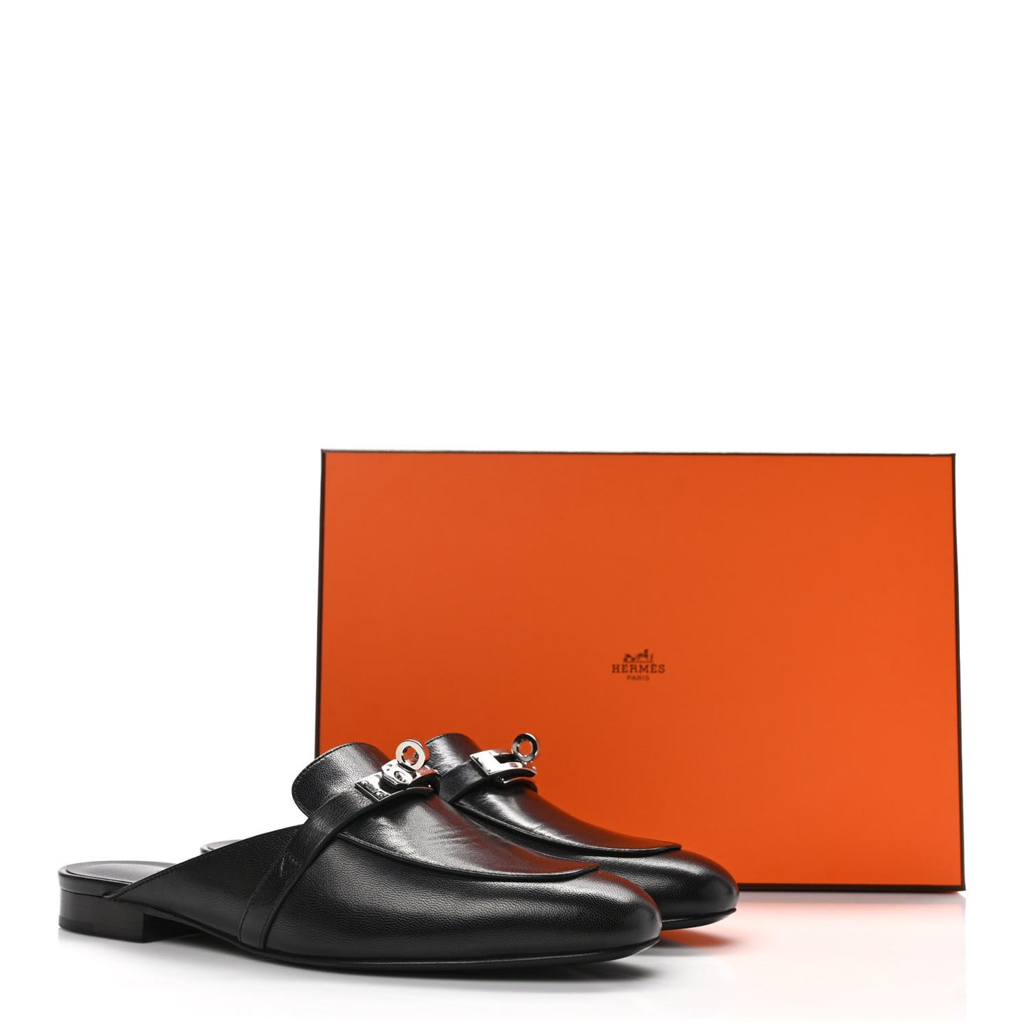 Goatskin Oz Mules 37.5 Black