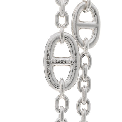 Hermes Sterling Silver Farandole Necklace 160 4 of 4