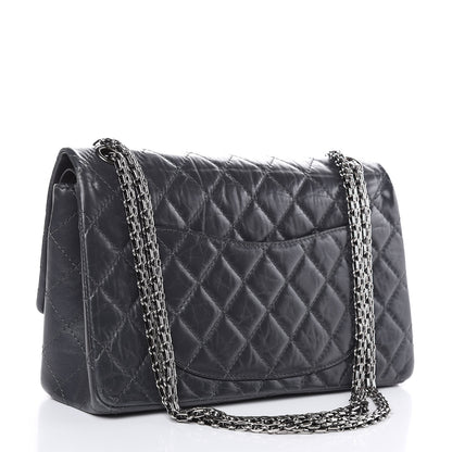 Chanel Aged Calfskin Quilted 2.55 Reissue 226 Flap Grey 3 of 14