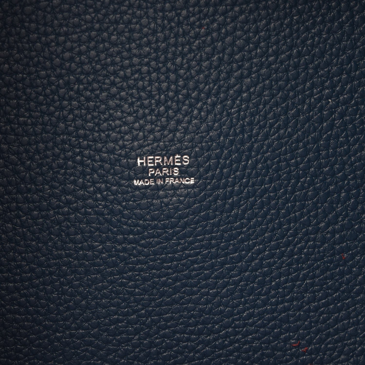 Hermes Taurillon Clemence Picotin Lock 26 GM Rouge Casaque Bleu Thalassa 6 of 8