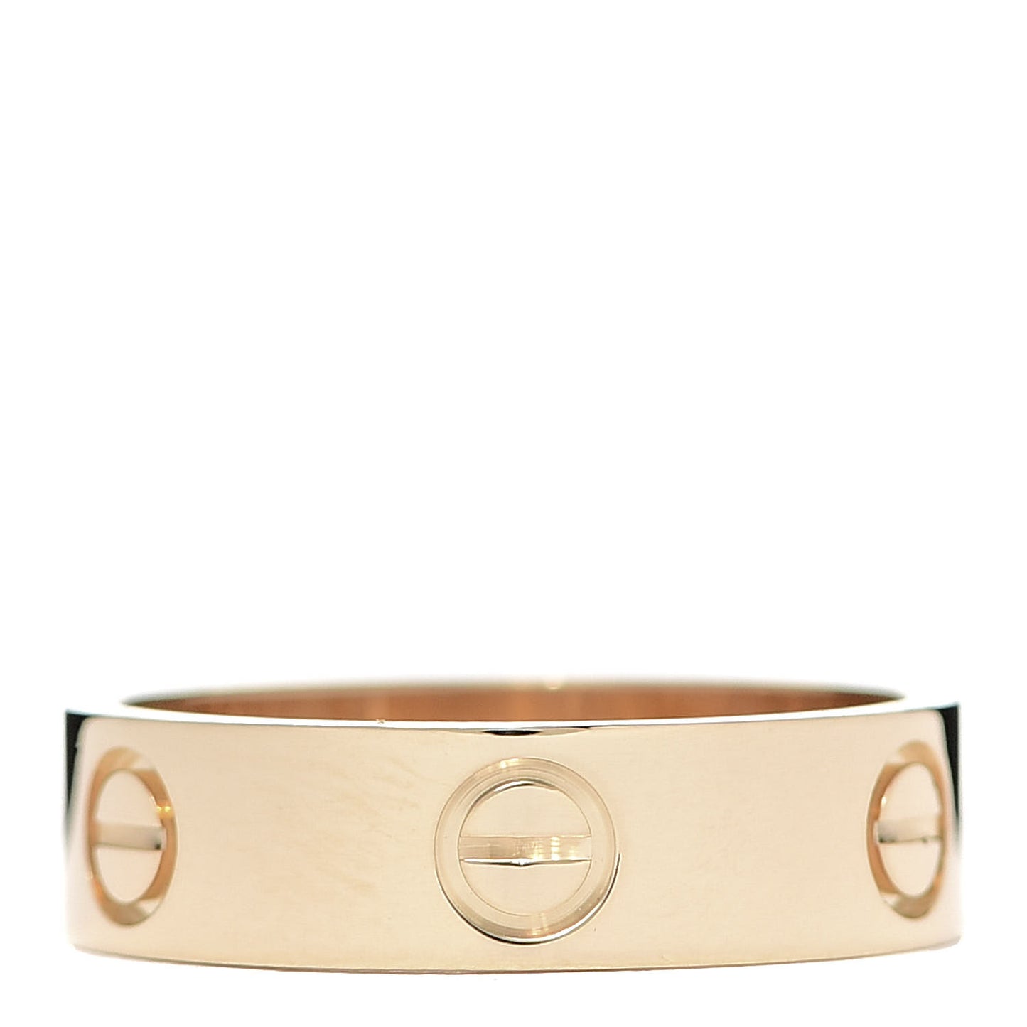 18K Yellow Gold 5.5mm LOVE Ring 56 7.5