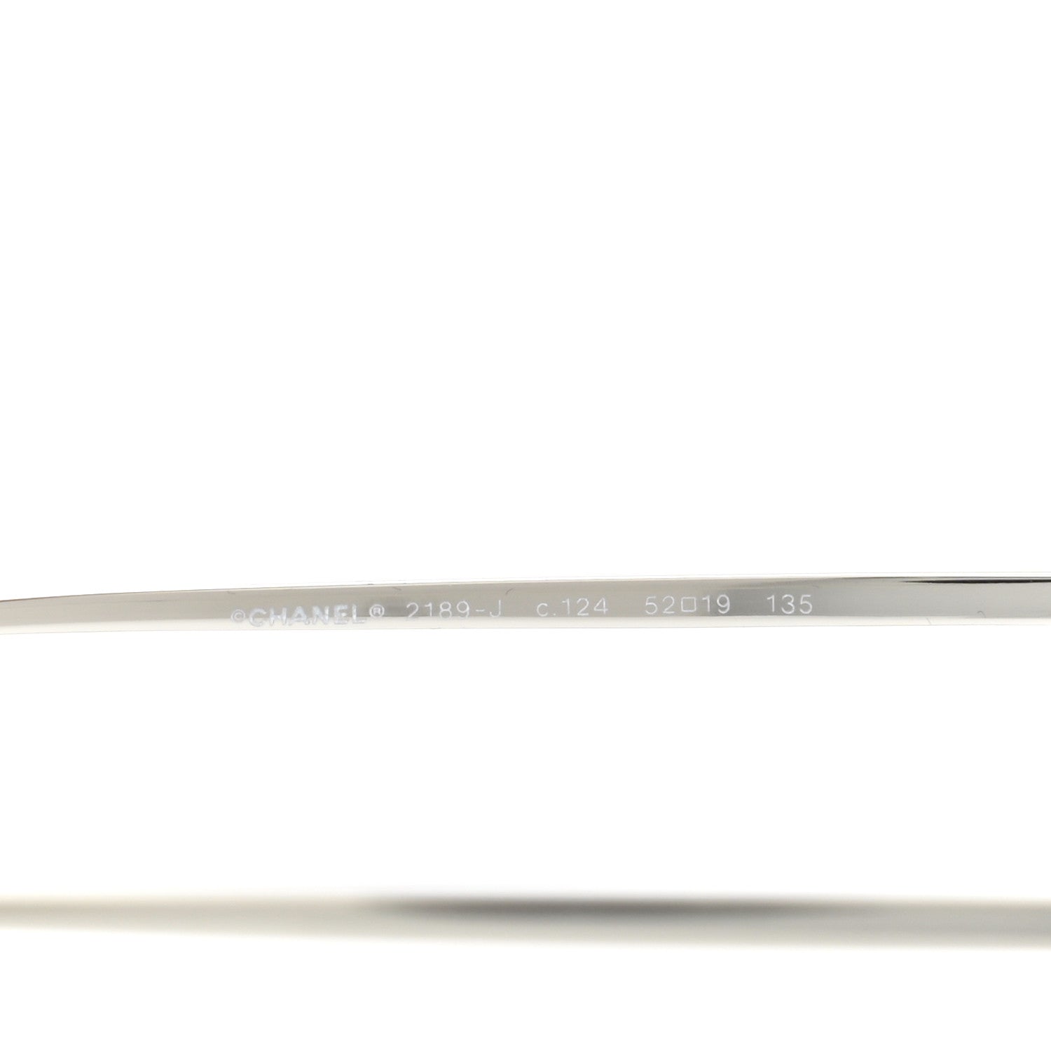 Chanel Round Frame 2189J Eyeglasses Silver 3 of 8