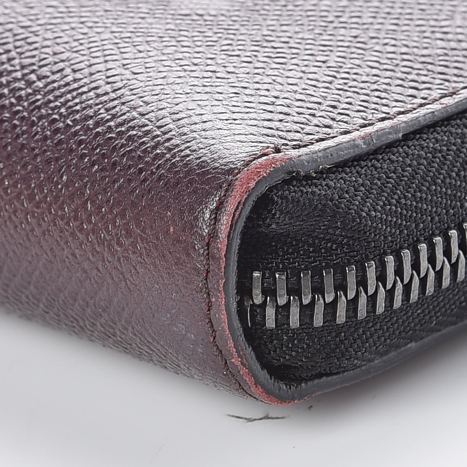 Burberry London Calfskin Elmore Zip Around Wallet Wine 6 of 12