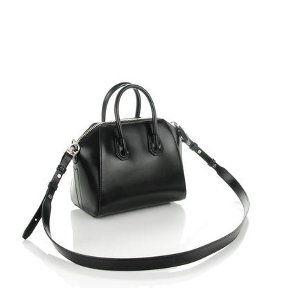 Givenchy Shiny Lord Calfskin Mini Antigona Black 3 of 7