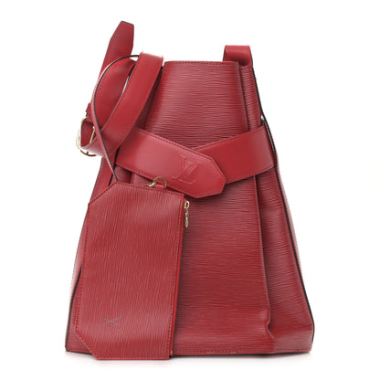 Louis Vuitton Epi Sac D'Epaule GM Castillan Red 1 of 11