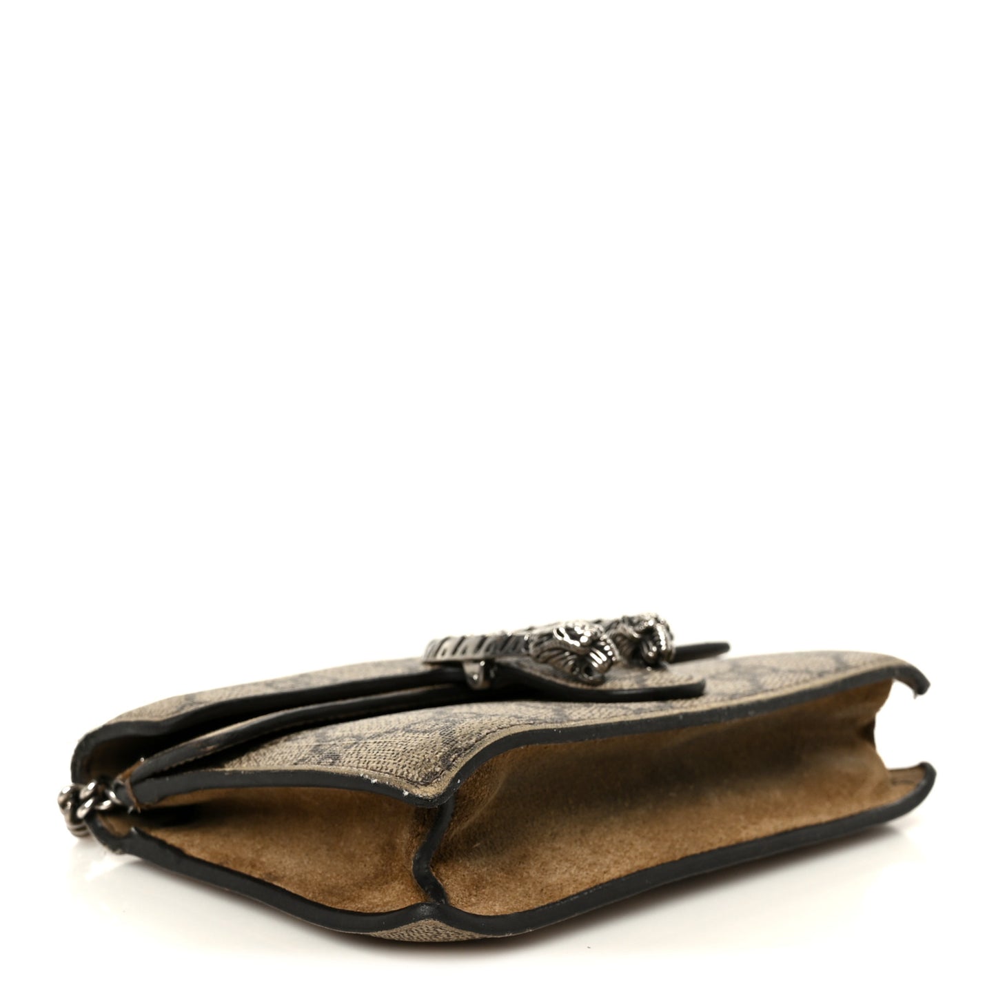GG Supreme Monogram Super Mini Dionysus Shoulder Bag Taupe