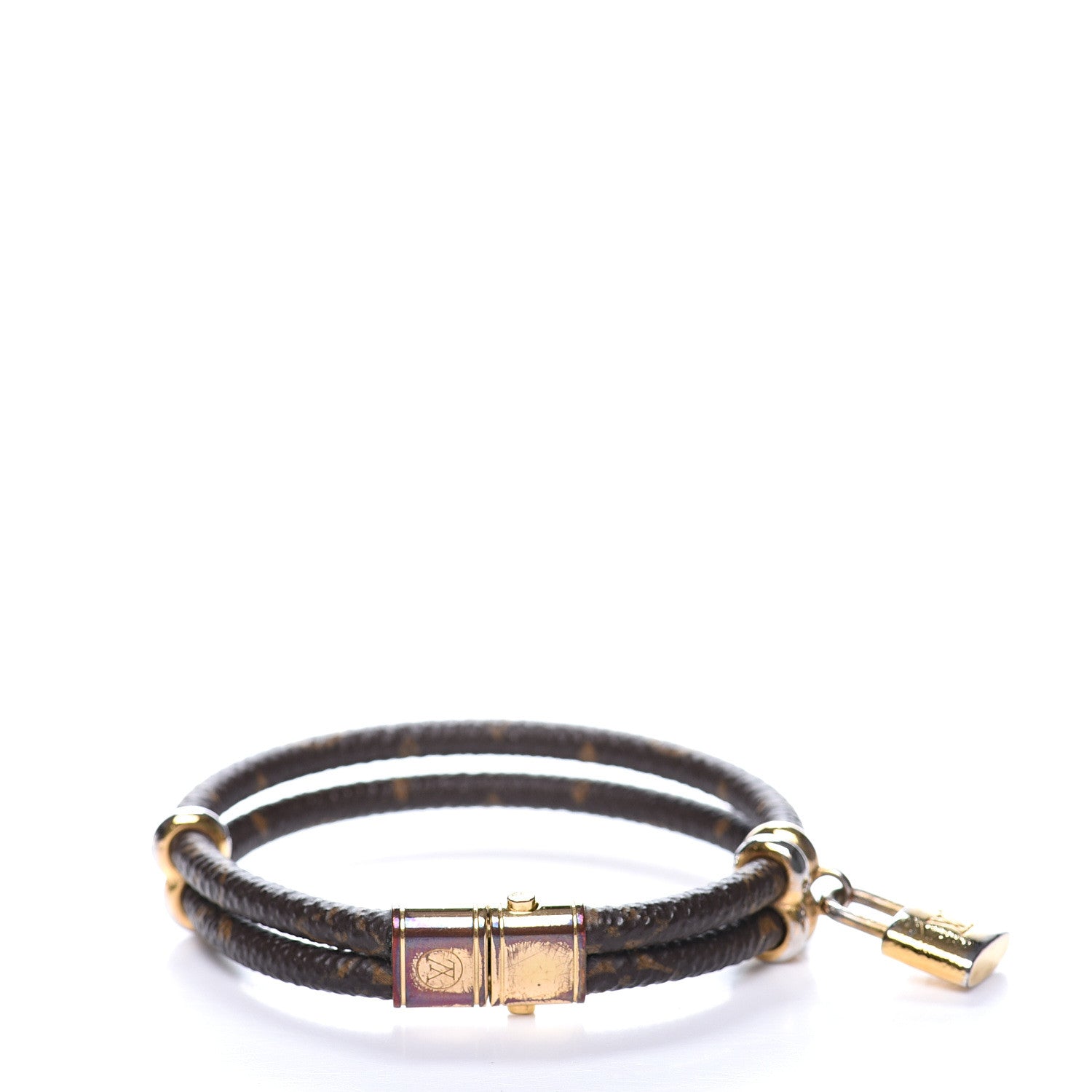Louis Vuitton Monogram Keep It Twice Bracelet 19 2 of 5