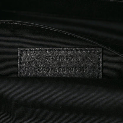 Saint Laurent Grain De Poudre Monogram Belt Bag Black 6 of 10