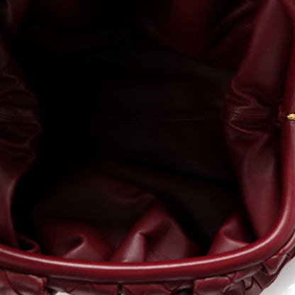 Bottega Veneta Nappa Maxi Intrecciato The Pouch Oversized Clutch Bordeaux 6 of 6