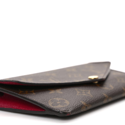Louis Vuitton Monogram Jeanne Wallet Fuchsia 9 of 11