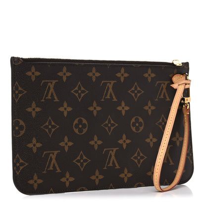 Louis Vuitton Monogram Neverfull MM GM Pochette Mimosa 3 of 8