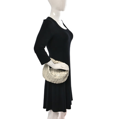 Bottega Veneta Patent Nappa Intrecciato Mini Jodie White 2 of 10