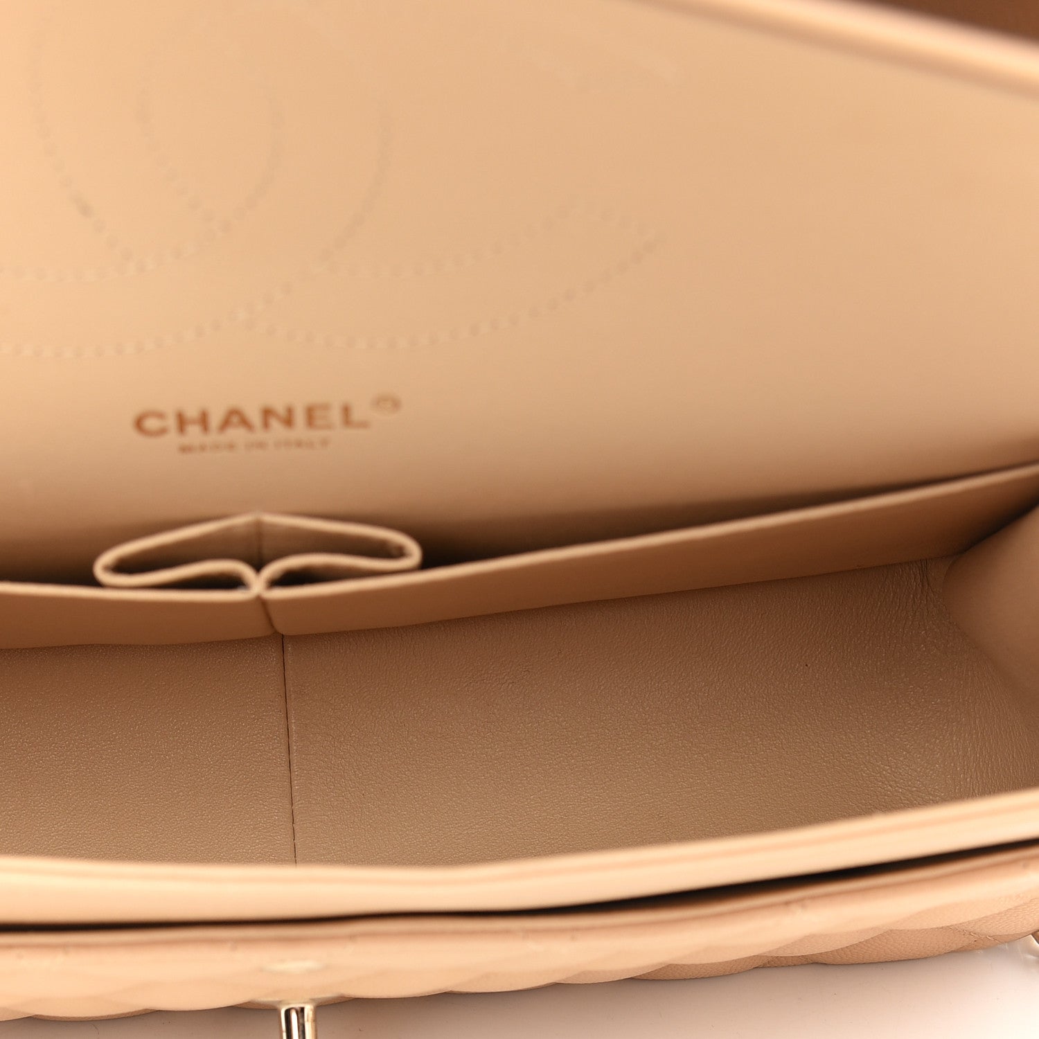 Chanel Caviar Quilted Jumbo Double Flap Beige Clair 5 of 10