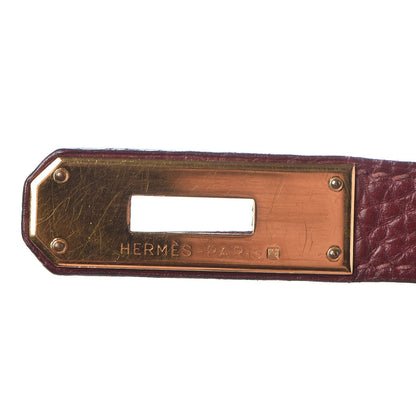 Hermes Fjord Birkin 35 Rouge H 18 of 41