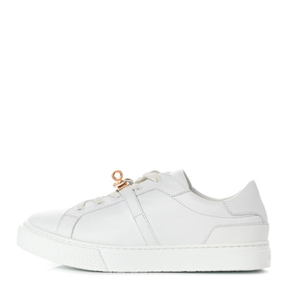 Hermes Calfskin Day Sneakers 37 White 1 of 8