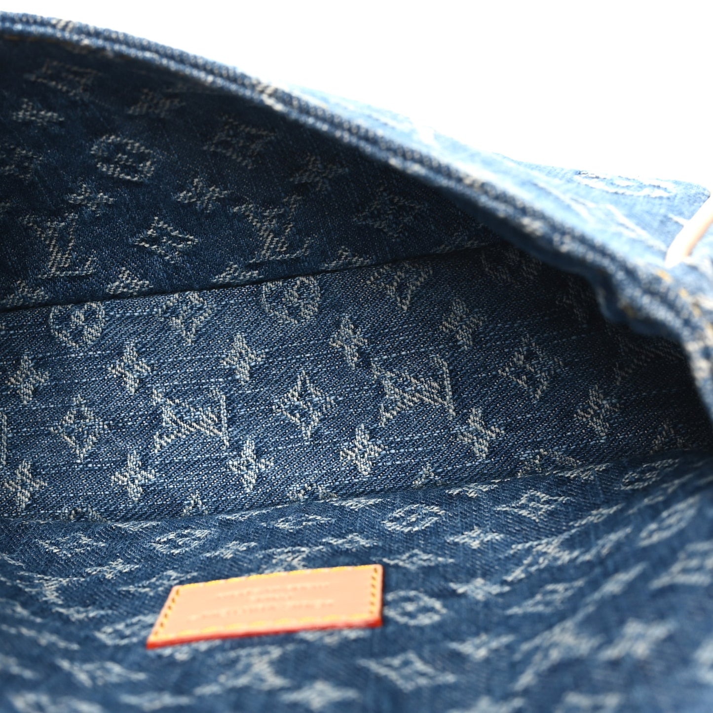 Monogram Denim Nano Diane Blue