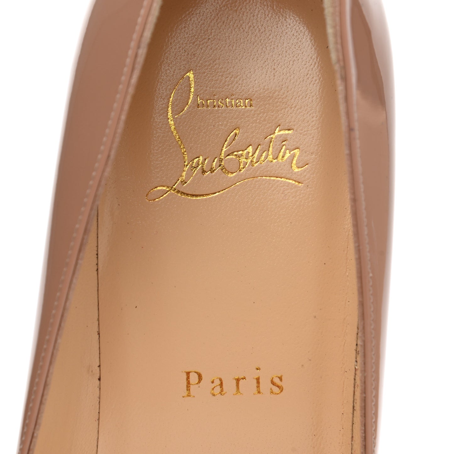 Patent Pigalle Follies 85 Pumps 38.5 Nude