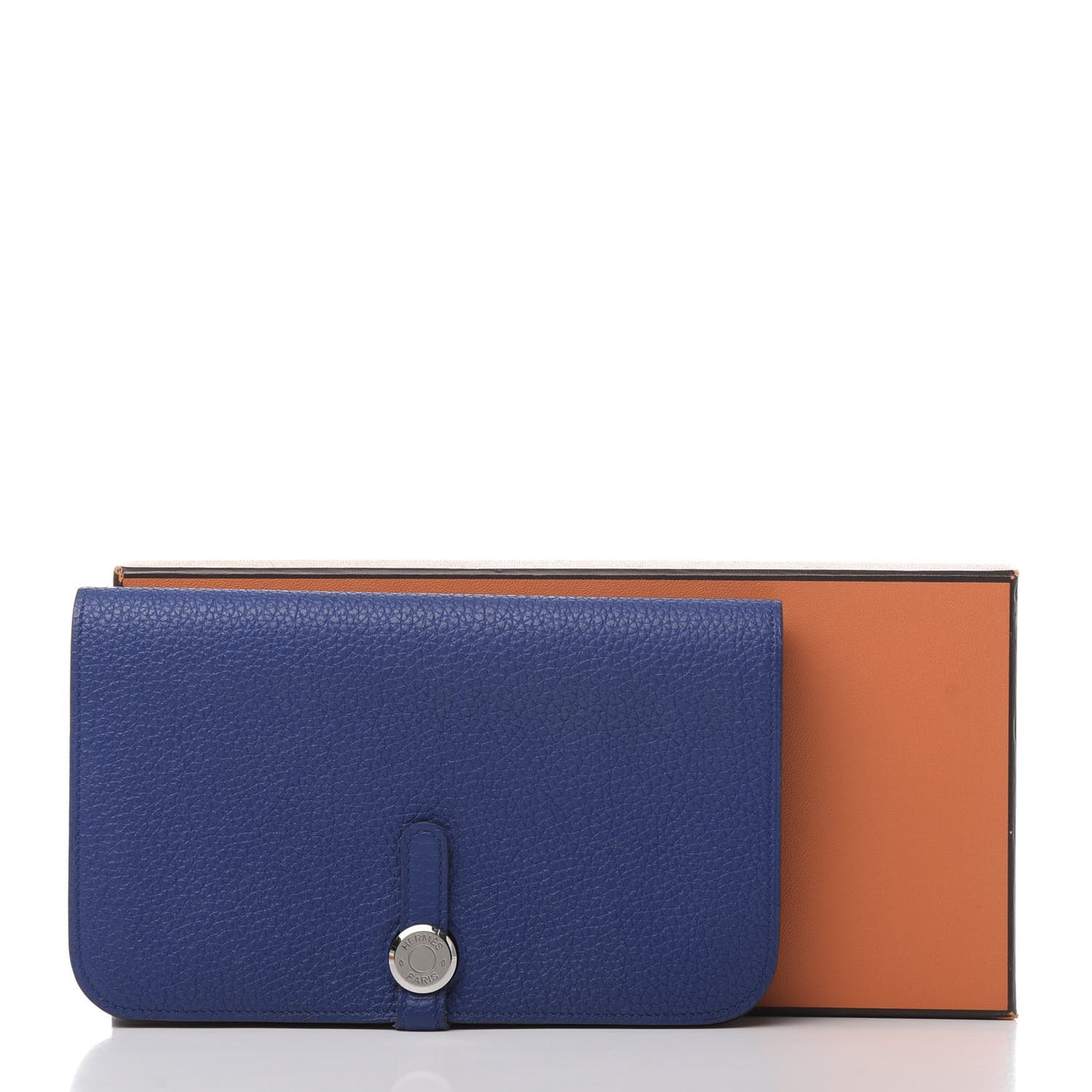 Togo Dogon Duo Wallet Bleu Electrique