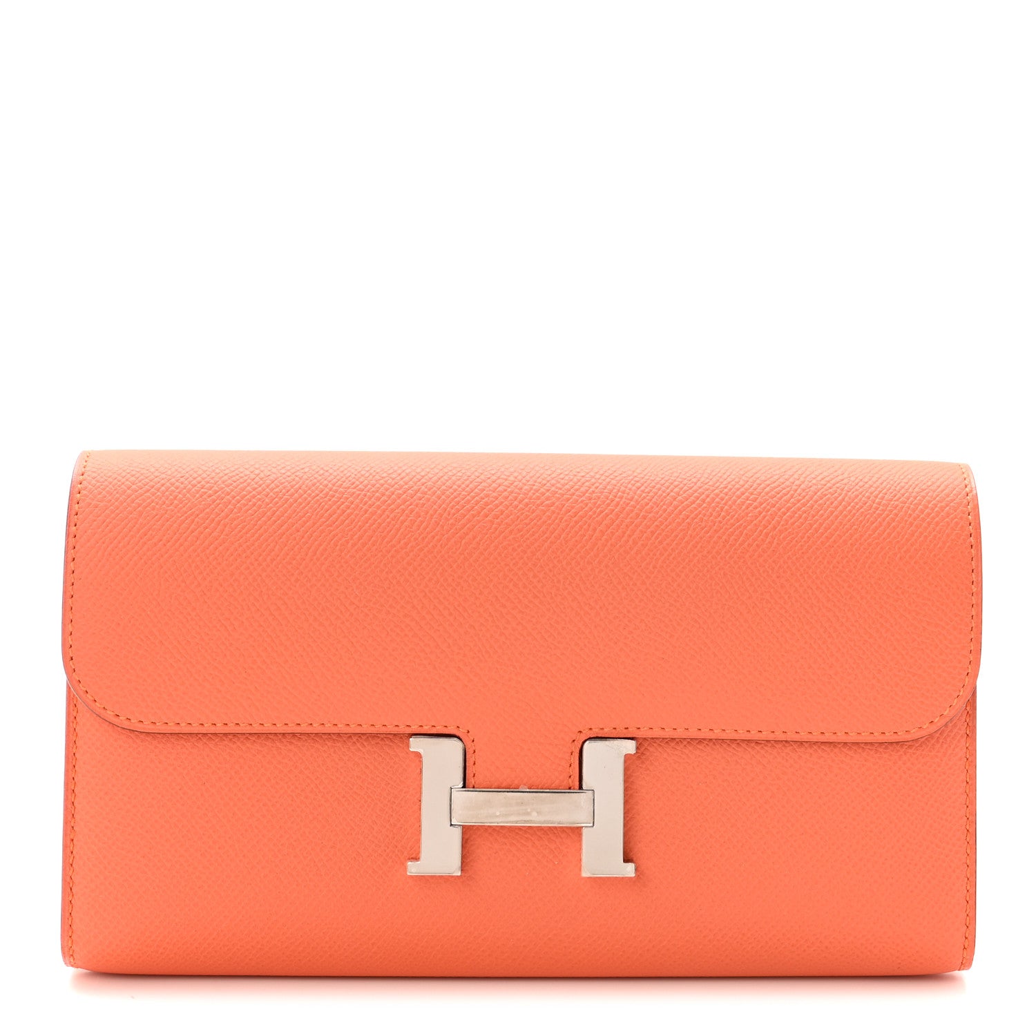 Hermes Epsom Constance Long Wallet Mangue 1 of 7