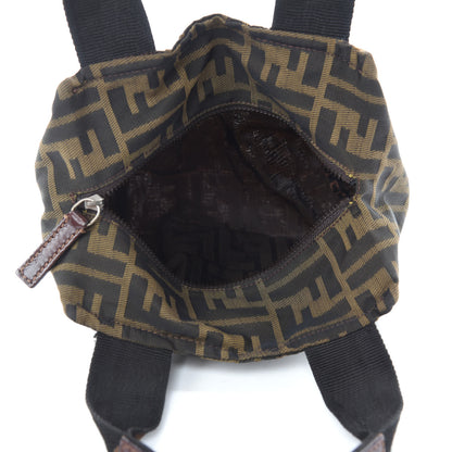 Fendi Fabric FF 1925 Mini Cosmetic Bag Tobacco 5 of 13