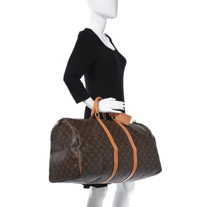 Louis Vuitton Monogram Keepall 55 2 of 7