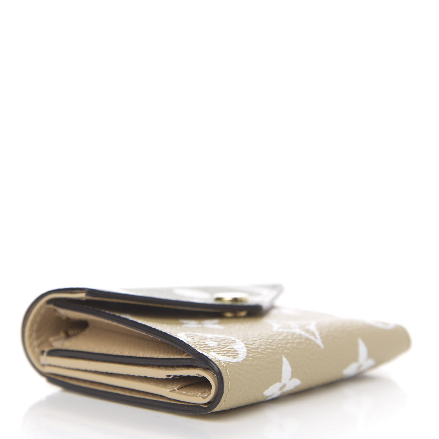 Louis Vuitton Monogram Giant Zoe Wallet Kaki 3 of 5