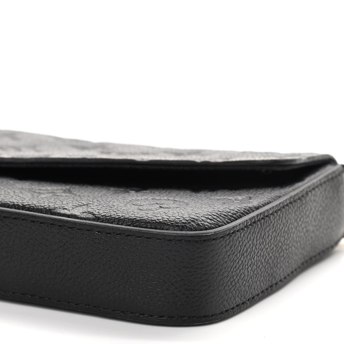 Empreinte Pochette Felicie Chain Wallet Black