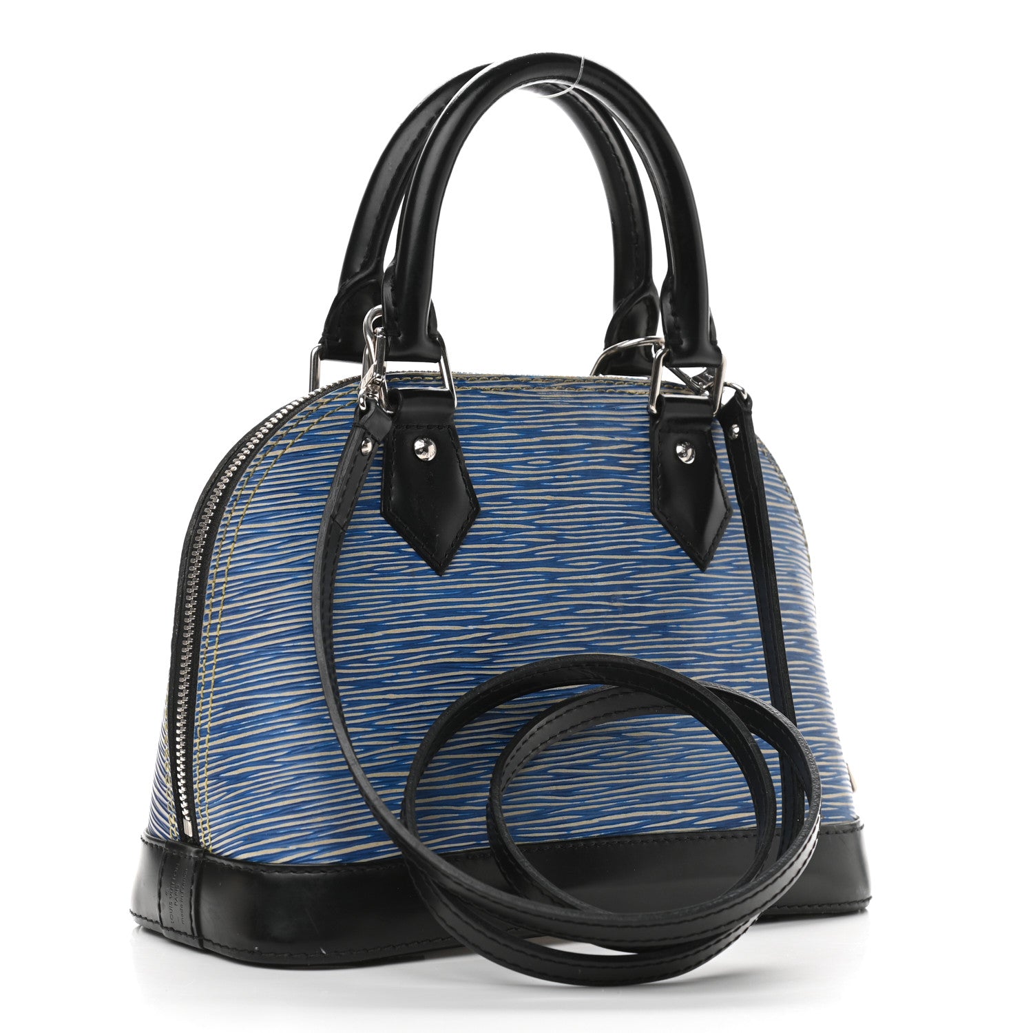 Louis Vuitton Epi Alma BB Denim Light 3 of 9