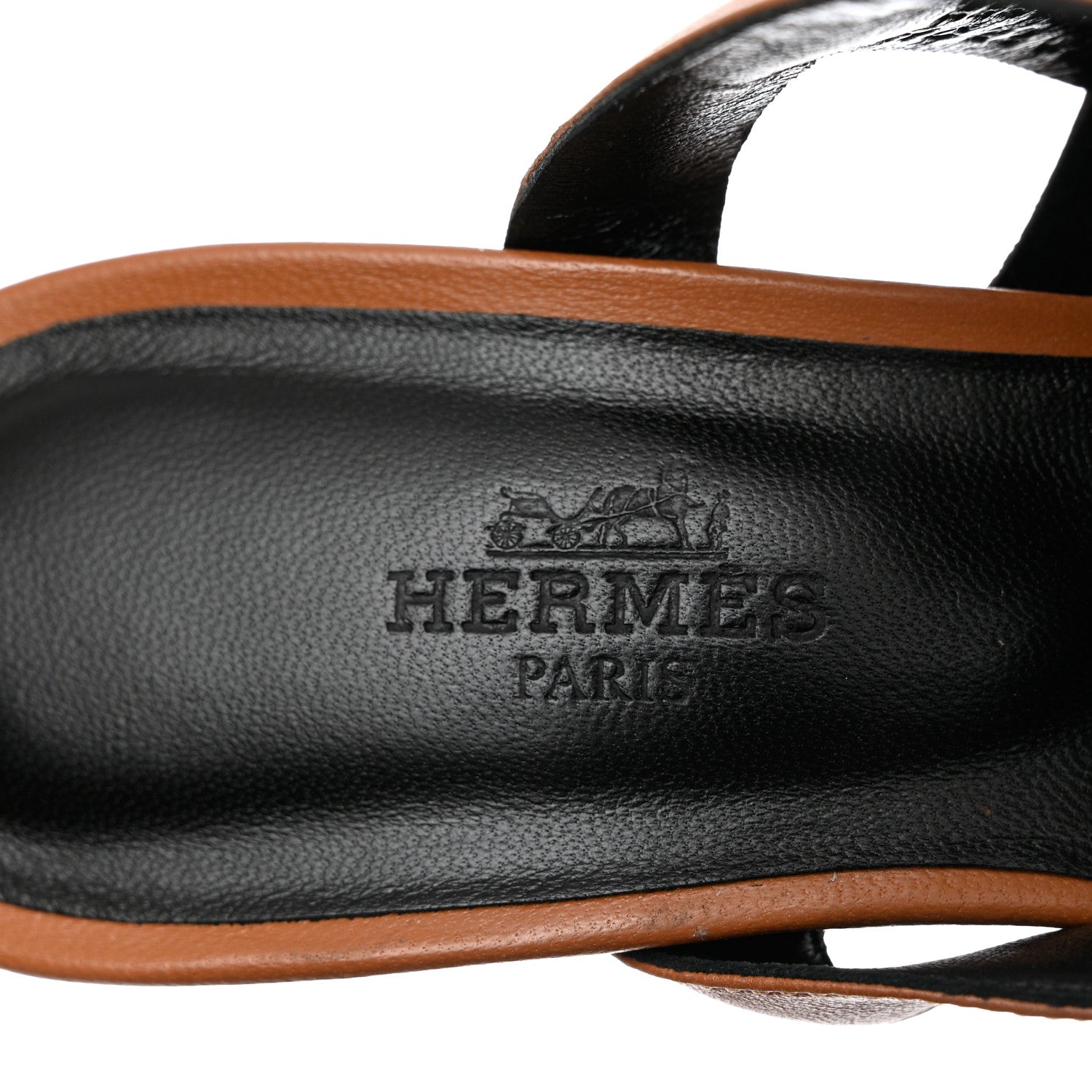 Hermes Nappa Figari 55 Sandals 36 Naturel 7 of 10