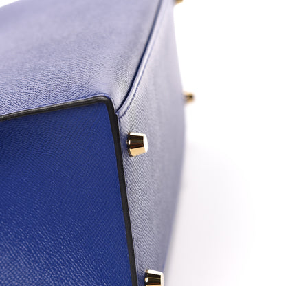 Hermes Epsom Kelly Sellier 28 Bleu Electrique 34 of 37