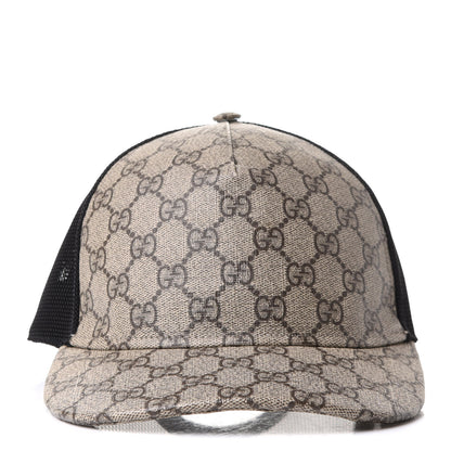 Gucci GG Supreme Monogram Baseball Hat M Beige 2 of 11