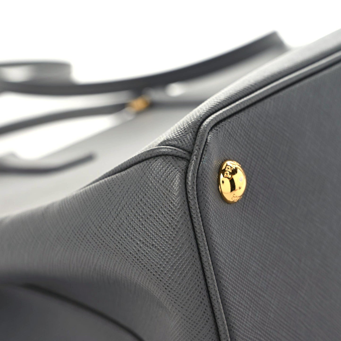 Saffiano Lux Large Galleria Double Zip Tote Mercurio