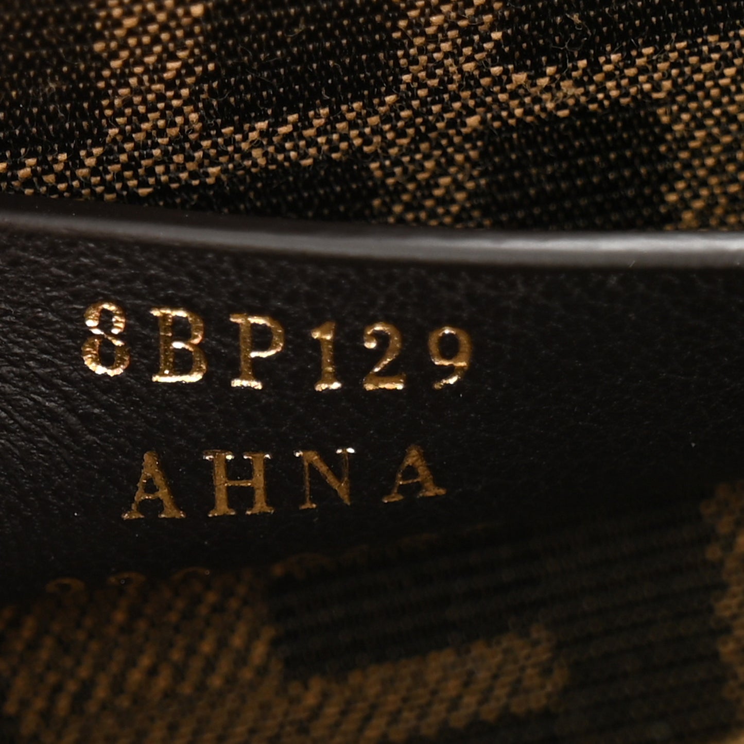 Shearling Small Fendi First Ghiaccio Oro Soft