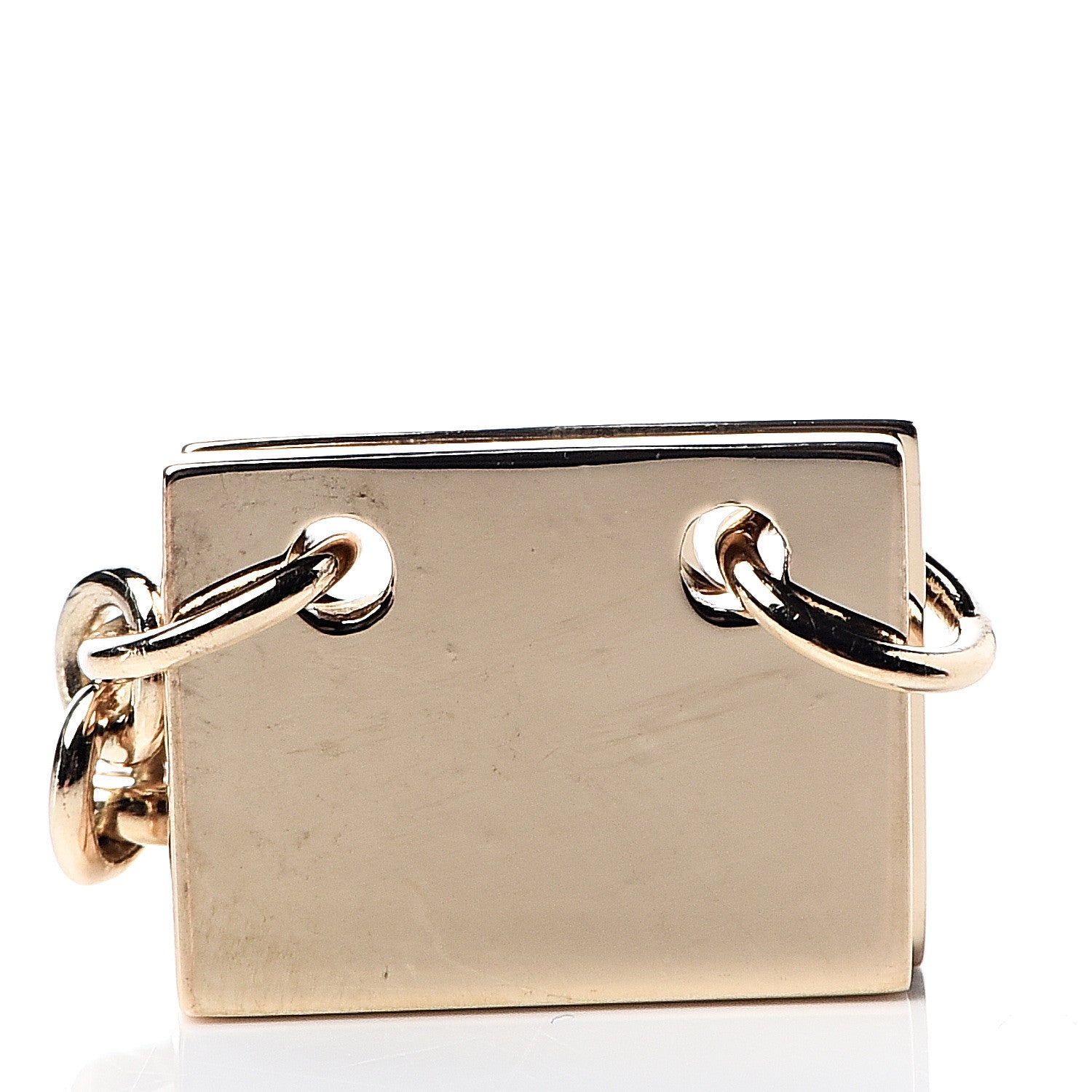 Bulgari 18K Yellow Gold 2 Page Binder Charm Pendant 3 of 3